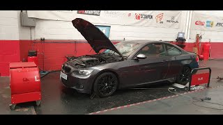 BMW E92 335d Stage 2 ECU mapping  NV Motorsport UK [upl. by Akienahs]