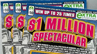 1 Million Spectacular 💰 Virginia lottery tickets [upl. by Atiuqahc]