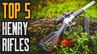 Top 5 Best Henry Lever Action Rifles For Home Defense and Hunting [upl. by Ellett]