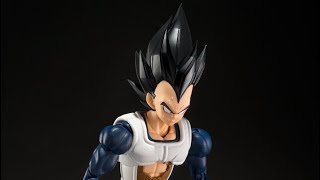 SHFiguarts Vegeta Older Style Battle Clothes CRYING VEGETA [upl. by Eelyrehc562]