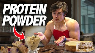 How To Cook With Protein Powder 4 Easy Recipes [upl. by Ynnob672]