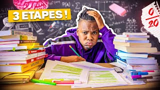 COMMENT RÉVISER LE BAC  en 3 étapes [upl. by Maisey]