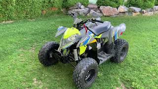 2019 Polaris outlaw 110 EFI Review ￼ [upl. by Katalin]