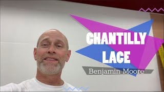 Chantilly Lace OC65 by Benjamin Moore [upl. by Yerok]