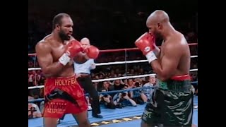 MICHAEL MOORER vs EVANDER HOLYFIELD  1 [upl. by Cheatham]