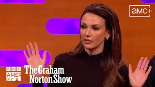 Michelle Keegan Sort Of Flew A Helicopter 🚁 The Graham Norton Show  BBC America [upl. by Annaj252]