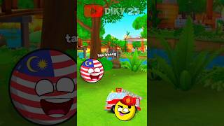 bohongi petugas shorts kartun animasi countryballs lucu shortvideo [upl. by Ttenaej]