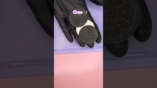 Oreo sin molde de silicona ✨ porcelanafria oreo galletitas oreos comiditaparajugar [upl. by Pendleton68]