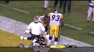 The Immaculate Interception James Harrison Pick Six in Super Bowl XLIII [upl. by Quarta]