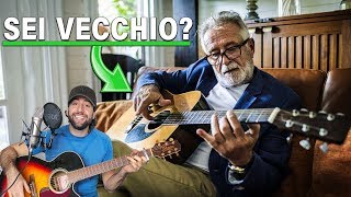 Sono troppo VECCHIO per imparare a suonare la Chitarra dai 20 ai 60 anni [upl. by Anawaj744]