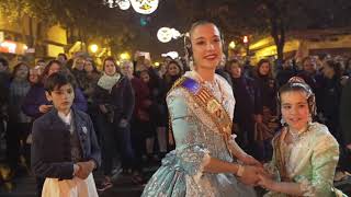 Nit de la crema  Paula González Dominguez  Falla Molinell Alboraya  Fallas 2018 [upl. by Whelan]