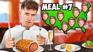 I Ate At EVERY Gordon Ramsay Restaurant [upl. by Bartie]