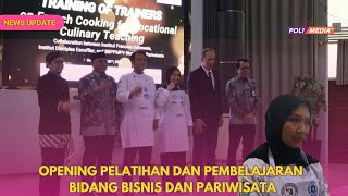 PTV NEWS UPDATE  OPENING PELATIHAN PEMBELAJARAN BIDANG BISNIS DAN PARIWISATA [upl. by Resneps]