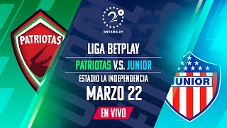 Patriotas vs Junior Liga BetPlay NARRADO POR Alberto Mercado [upl. by Jessica160]