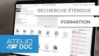 La recherche étendue sur Atelio Doc votre solution de méthodes et données techniques automobile [upl. by Maximo916]