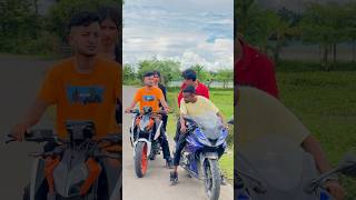 Desi Rider Ka Aukat😡  2 Numberi  Sumon Stunts shorts ktm ytshorts [upl. by Markland]