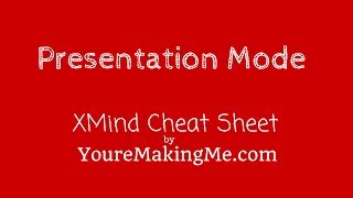 Presentation Mode  XMind Pro [upl. by Sherwynd680]