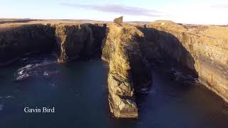 Wick Castle Caithness Scotland [upl. by Kcirtemed]