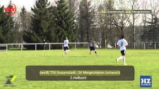 TSV Gussenstadt vs SV Mergelstetten Die Zusammenfassung des Spiels [upl. by Redliw]