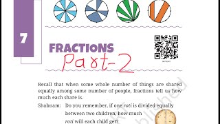 Fractions  class 6 part 2 maths ganit Prakash  chapter 7 complete solution with explanation [upl. by Odilia]