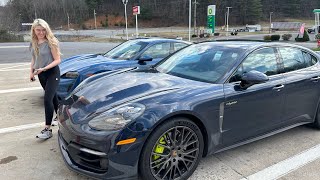 1000 Mile Road Trip In The Porsche Panamera EHybrid [upl. by Yalahs183]