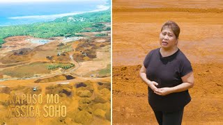 Jessica Soho inimbestigahan ang isyu sa pagmimina sa Homonhon Island  Kapuso Mo Jessica Soho [upl. by Koball469]