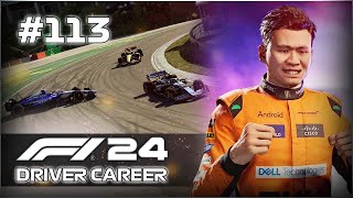 THE GREATEST STRANGEST RACE F1 24 Driver Career Mode  Part 113  Hungarian GP [upl. by Dnomso460]