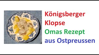 Königsberger Klopse [upl. by Adil]