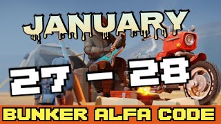 Bunker Alfa code January 27  28 2024 LDOE Last Day On Earth [upl. by Ylehsa11]