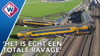 Van minuut tot minuut zo ging het treinongeluk in Voorschoten [upl. by Jo193]