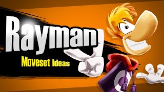 Rayman Super Smash Bros MOVESET IDEAS [upl. by Aneekahs341]