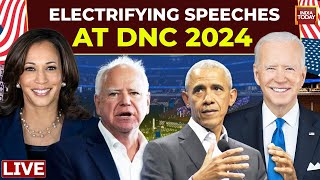 Democratic National Convention Day 1 LIVE  Biden Obama amp Clinton Speak On DNC Chicago Day 1 [upl. by Theodore]