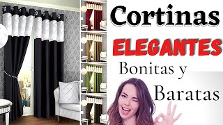 🥇 CORTINAS PARA SALAS Modernas ✔️ TOP 12 Modelos de Cortinas baratas y bonitas en amazon 2020 [upl. by Enitsrik485]