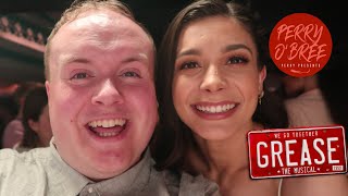 Grease Musical Curtain Call  Cast Interviews  Olivia Moore Dan Partridge [upl. by Aisined]