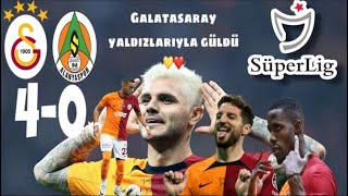 gs alanya maç özeti alanyaspor galatasaray maç özeti  GalatasarayAlanya Maç Özeti 40 rams park [upl. by Acinorehs]