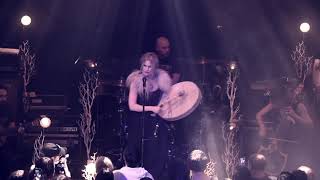 Myrkur  Fager Som En Ros Swedish folksong live in Glasgow [upl. by Naujal]