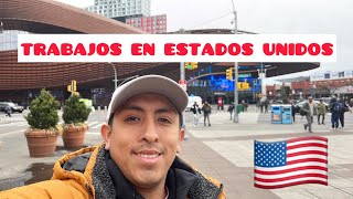 TRABAJOS PARA LOS RECIEN LLEGADOS A USA 🇺🇸 [upl. by Lebasile579]