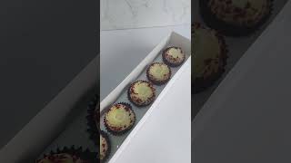 Red Velvet Cupcakes Buttercream Decorating techniques and Ideas Flowers Roseviral [upl. by Brower]