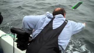 Salmon amp Halibut Fishing Ucluelet BC with Slivers Charters August 6 2012 [upl. by Eixor]