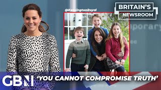 Royal familys credibility plummets as manipulated photo of Princess Catherine causes fiasco [upl. by Pallua627]