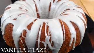 Vanilla Glaze  easy recipe [upl. by Gilson]