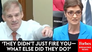 Then CBS Fired You Jim Jordan Questions Catherine Herridge About Reporting On Biden Hunter [upl. by Colligan]