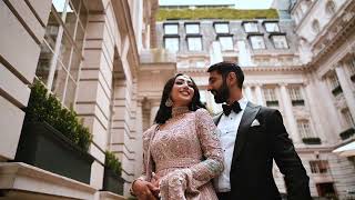 Mishaal amp Kamran  Pakistani Wedding Highlights  Rosewood Hotel London [upl. by Ivy]