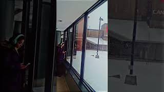 North bay ontario snow fall Jan 2024  Canadore college Canada [upl. by Airotkiv]