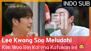 Lee Kwang Soo Meludahi Kim Woo Bin Karena Katakan Ini 😅 UnexpectedBusiness2 🇮🇩INDO SUB🇮🇩 [upl. by Guenzi]