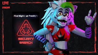 Five Nights at Freddys Security Breach Part 3 LIVE [upl. by Lilaj689]