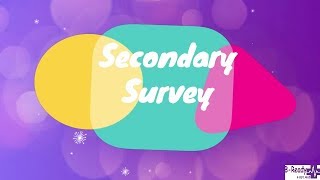 Secondary Survey by B Ready First Aid [upl. by Jolyn80]