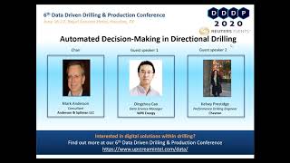 Automating DecisionMaking in Directional Drilling Webinar [upl. by Crim]