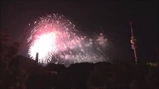 FEUERWERKSommernachtstraum Olympiapark München am 29 07 2017 Teil I [upl. by Jacobine]