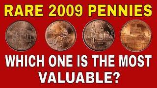 Rare 2009 penny coins worth money Valuable 2009 pennies to look for [upl. by Ellenor]